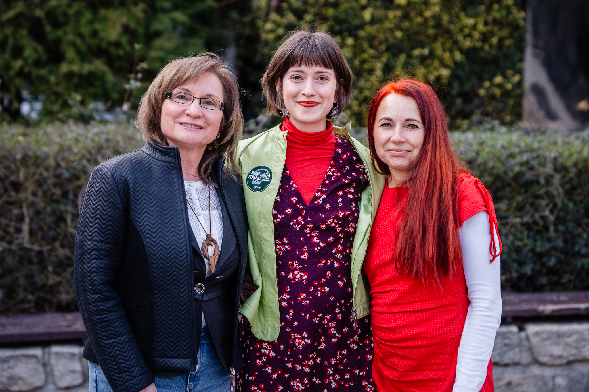Natálie Vencovská, Jana Drápalová a Kristýna Fuchsová